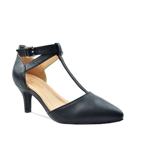 ANKLE T-STRAP PUMP - Picture 2 of 4